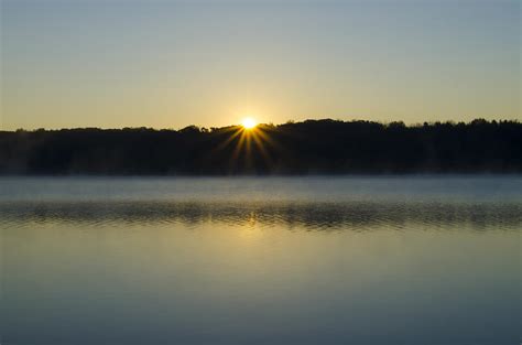 Sun Up at Lake Nockamixon State Park Photograph by Bill Cannon - Fine ...