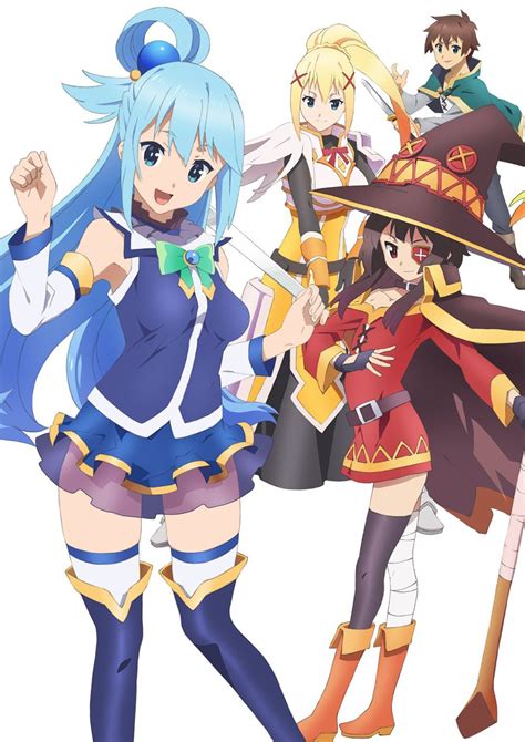 KonoSuba TV Anime Receives Second Season - Haruhichan