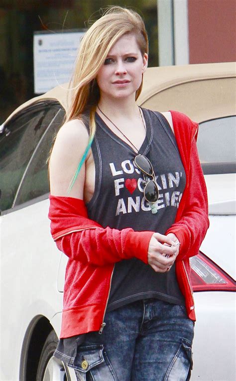 AVRIL LAVIGNE Out and About in Los Angeles – HawtCelebs