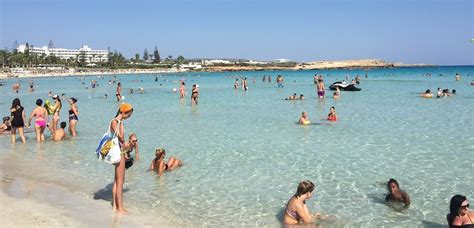 Nissi Beach at Ayia Napa with great August weather August Weather, Nissi Beach, Ayia Napa ...