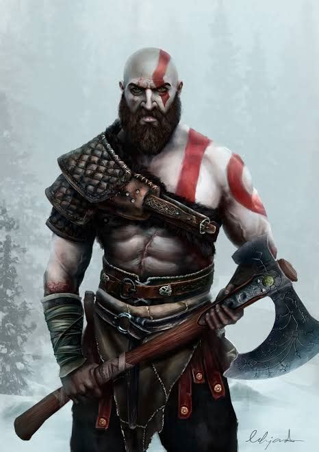 TOP 10 FOTOS IMPRESSIONANTES DE KRATOS - GOD OF WAR