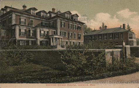 Lawrence General Hospital Massachusetts Postcard