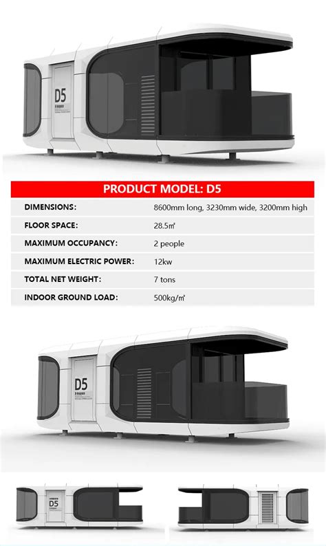 Capsule Cabin Homestay Prefab House Design For Tourist Resort Prefabricated Home Pod - Buy ...