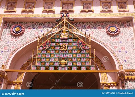 Hindu Architecture Design in Udaipur Fort Stock Photo - Image of ...