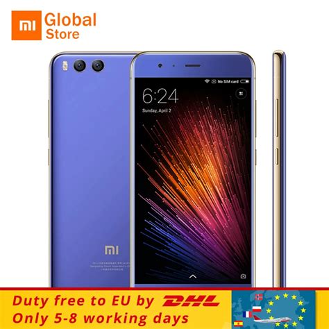 Global ROM! Xiaomi Mi6 Mi 6 M6 6GB 128GB ROM Mobile Phone Snapdragon ...