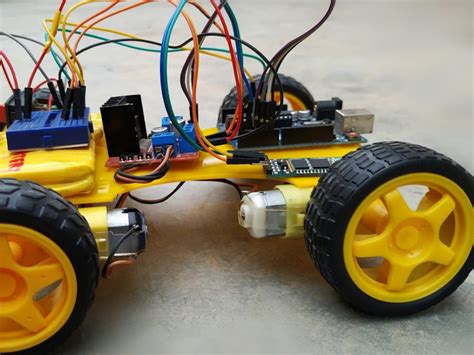 Phone Control 4W RC Car - Arduino Project Hub