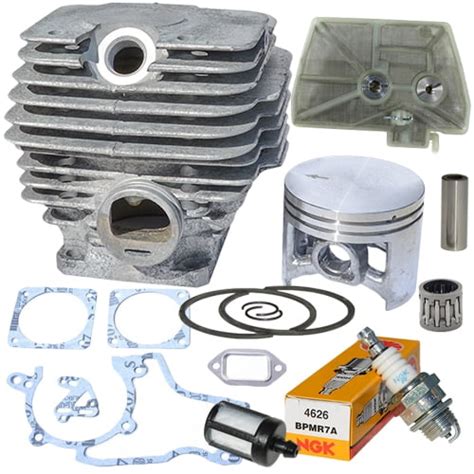 Stihl 038 Magnum MS380 cylinder kit 52mm Rebuild Kit - Walmart.com ...