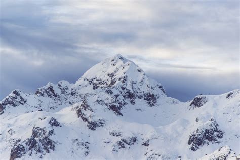 Free Images : landscape, snow, winter, mountain range, weather, season, summit, publicdomain ...