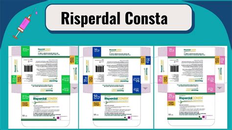 LAI: Risperidone (Risperdal) Consta - YouTube