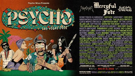 Psycho 2022 Full Lineup Announced! – ZRockR Magazine