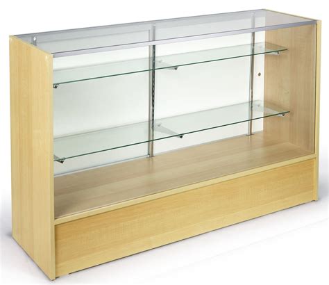 Retail Display Showcase | (2) Adjustable Height Glass Shelves