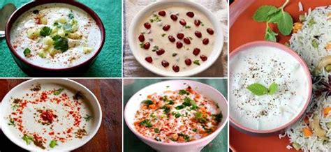 Raita recipes - 24 indian raita recipes or indian raitha varieties