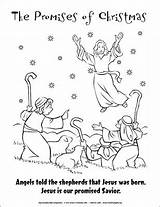 Shepherds Visit Jesus Coloring Pages sketch template
