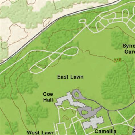 Planting Fields Arboretum Trail Map by New York State Parks | Avenza Maps