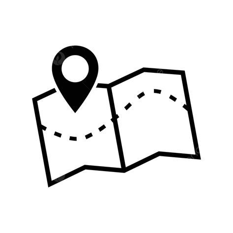 Location Map Icon – A Vector Illustration Of A Map Symbol المتجه, اعمال, أيقونة, الاتصالات PNG ...