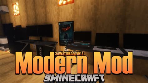 Modern Mod 1.16.5 (PC Setup, Computer, Streaming) - Mc-Mod.Net