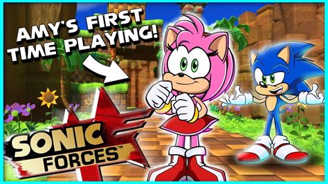 Amy Plays Sonic Forces - Sonic & Amy Squad! - YouTube