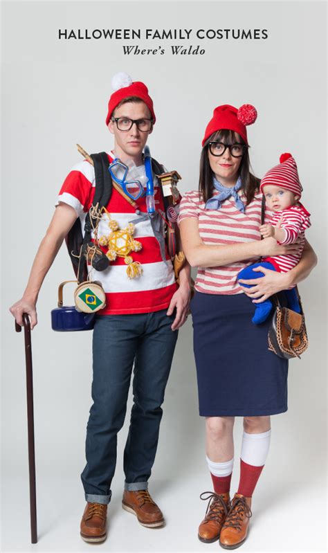 Halloween Family Costumes: Where's Waldo - Say Yes