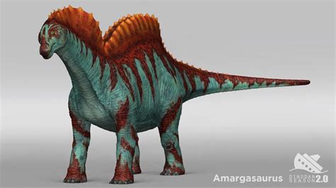 Amargasaurus Cazaui. Pays: Argentine. in 2021 | Spinosaurus, Dinosaur train, Dinosaur