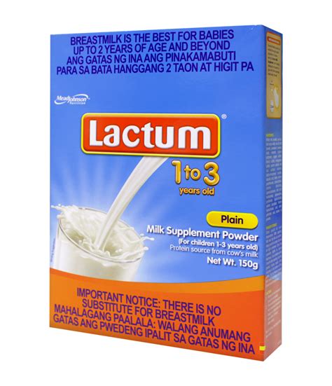 Lactum 1+ Plain Milk Supplement Powder 1-3 Years Old 150g - Rose Pharmacy Medicine Delivery