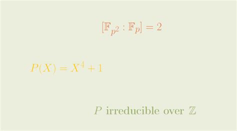 An irreducible integral polynomial reducible over all finite prime fields | Math Counterexamples