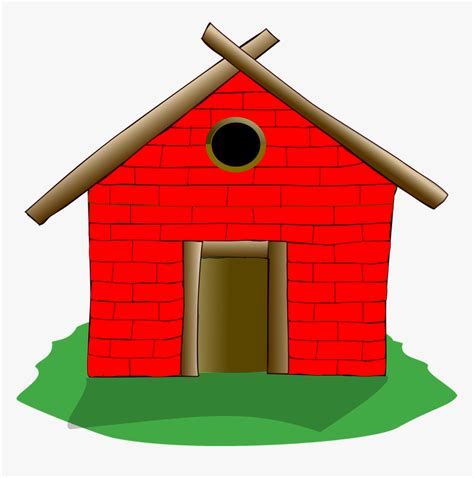 Brick House Clipart - Brick House 3 Little Pigs, HD Png Download - kindpng