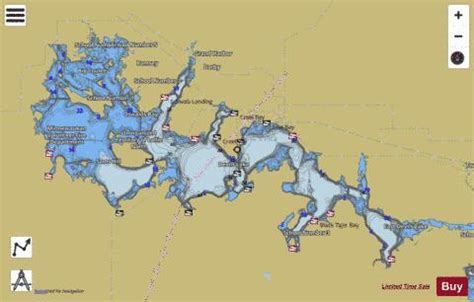 Devils Lake Fishing Map | Nautical Charts App