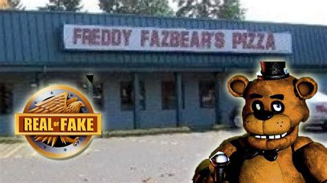 FREDDY FAZBEAR'S Pizza Place- real or fake? - YouTube
