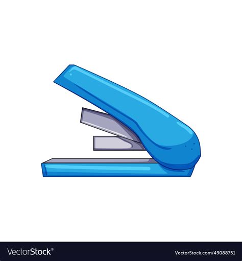 Construction stapler cartoon Royalty Free Vector Image