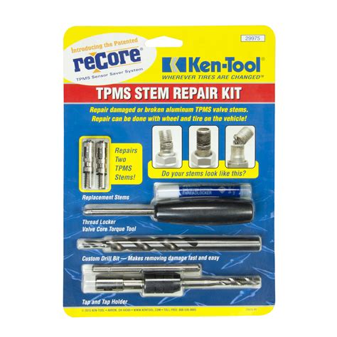 DIY reCore® TPMS Valve Stem Repair Kit – Ken-Tool