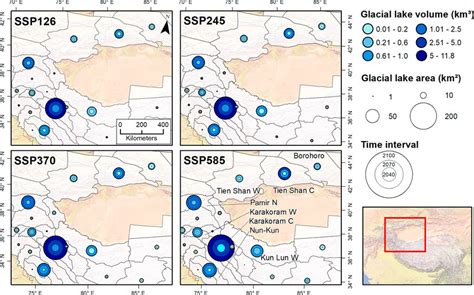 Frontiers | Projected 21st-Century Glacial Lake Evolution in High ...