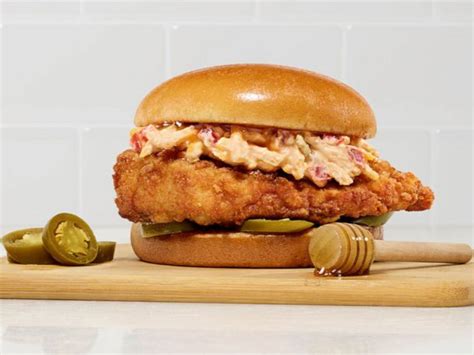 There's a new Honey Pepper Pimento Chicken Sandwich at Chick-fil-A