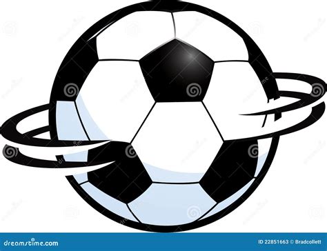 Spinning Soccer Ball Stock Photos - Image: 22851663