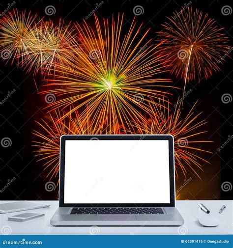 Laptop White Screen Glowing Stock Images - Download 204 Photos