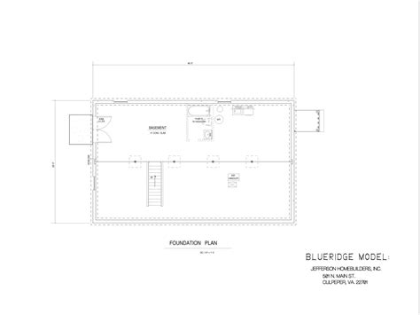 The Blue Ridge – Jefferson Homebuilders, Culpeper VA Custom Homes