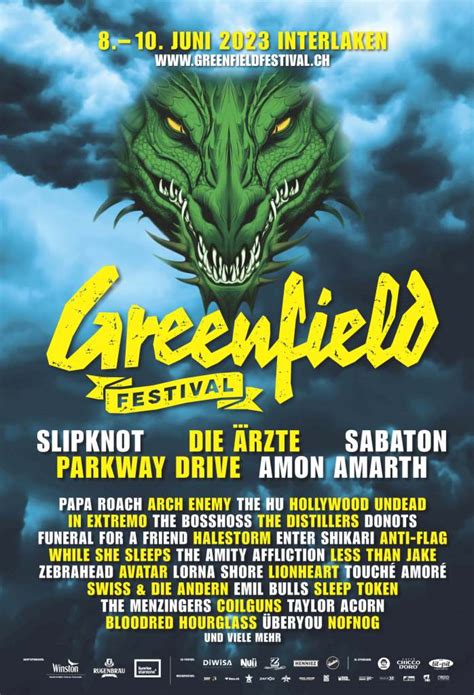 Greenfield Festival 2023 - Die Ärzte, Slipknot, Amon Amarth, Arch Enemy u.v.m. ϟ Metalinside