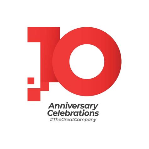 anniversary logo design template 17783751 Vector Art at Vecteezy