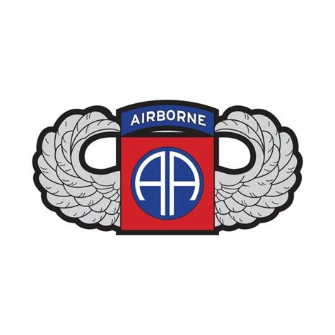 82nd Airborne Jump Wings Die Cut Vinyl Calcomanía Pegatina | Etsy