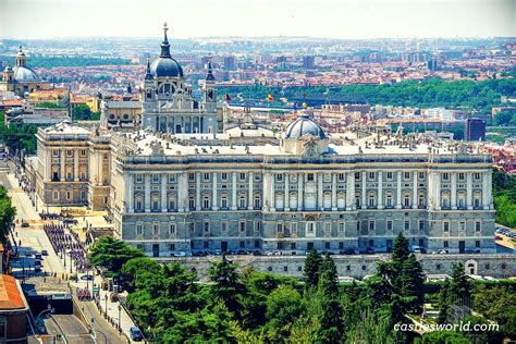 Royal Palace, Madrid, Spain Although it is the official residence of ...