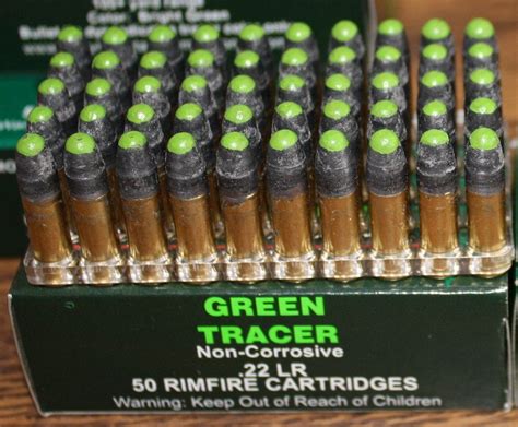 Piney Mountain 22LR - GREEN TRACER - 50 Rounds - Liberal Tears Brand