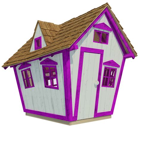 crooked-playhouse-plans Cabin Plans With Loft, A Frame Cabin Plans, Small Cabin Plans, Cabin ...