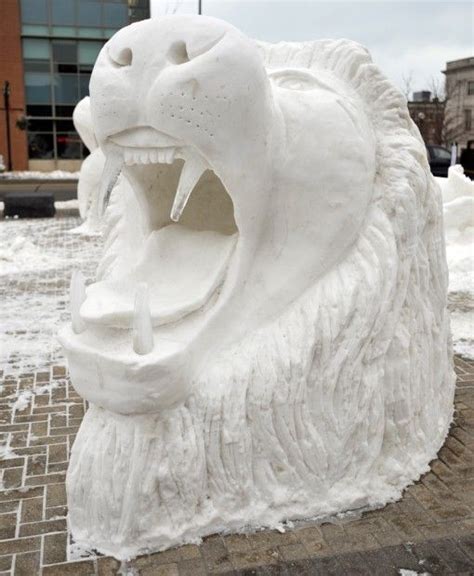 PHOTO GALLERY: Winterfest snow sculptures | Snow sculptures, Snow art, Ice sculptures