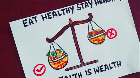 Eat Safe Eat Healthy Poster Making Competition Drawing Poster On Eat ...