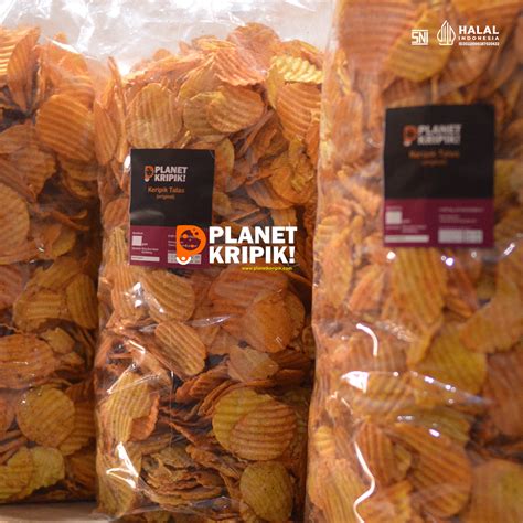 Keripik Talas Pedas Manis 2,5 kg( Planet Keripik) - Planet Keripik ( Distributor) Kripik Lumba ...