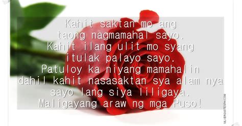 Maligayang Araw Ng Mga Puso! - SILVER QUOTES