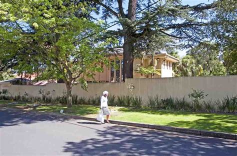 Nelson Mandela's private house after stepping down from Parliament ...