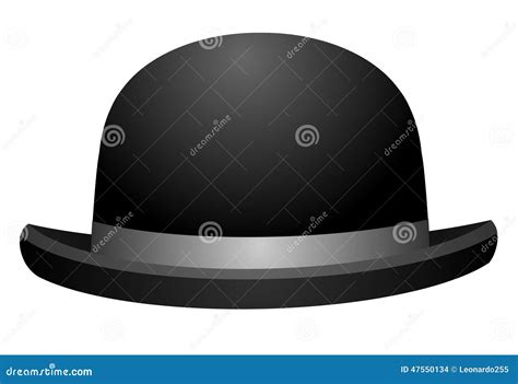 Black Bowler Hat Royalty-Free Stock Image | CartoonDealer.com #36801880