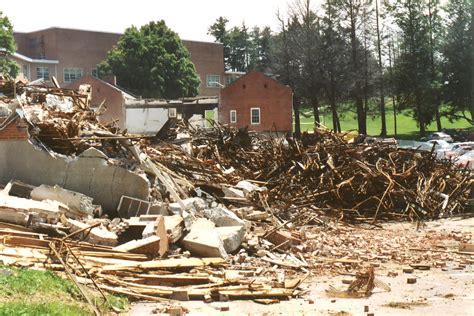 Demolition of White Hall, Concord University, Athens, WV | Flickr