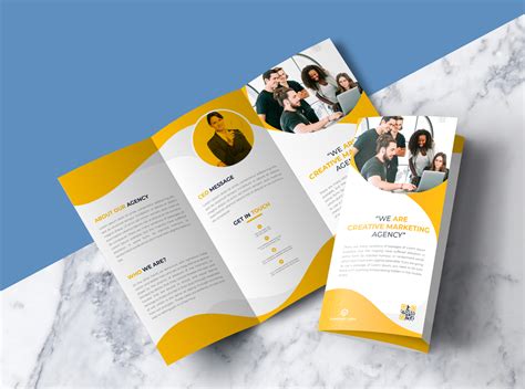 Creative Tri fold brochure design by Al Amin on Dribbble