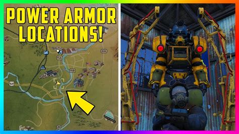 Fallout 76 Power Armor Locations Map - Maping Resources